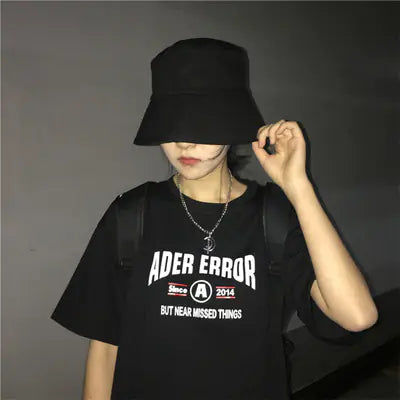 Loose-Fit Short Sleeve T-Shirt for Women in Korean Style