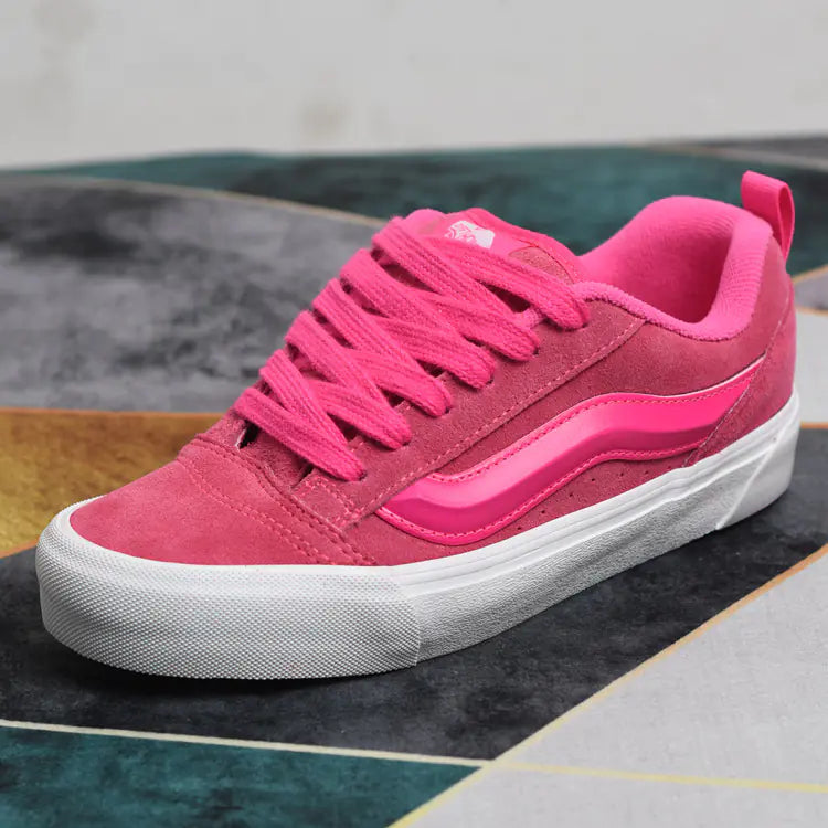 "Putian Vans KnuSkool Dragon Fruit Low-Top Sneakers"