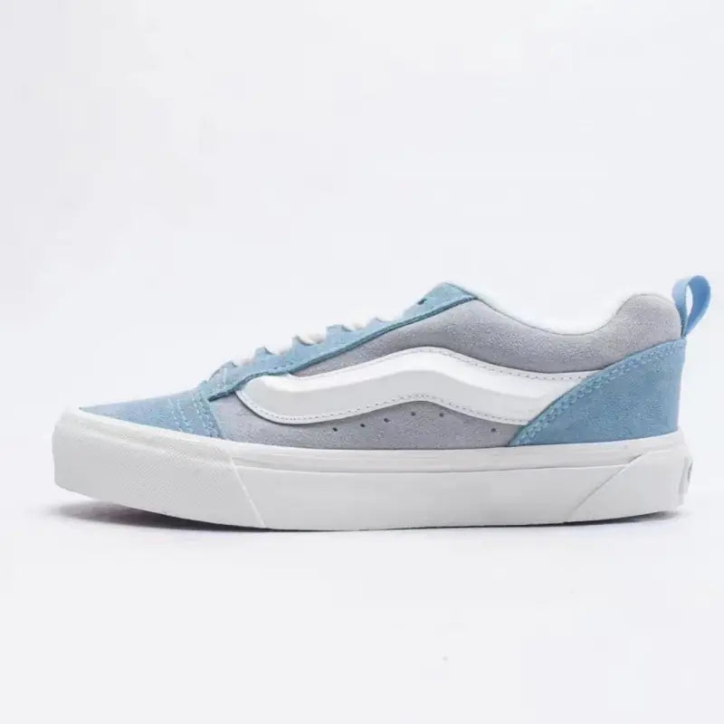 Vans KnuSkool Suede Retro Skate Shoes with Big Logo